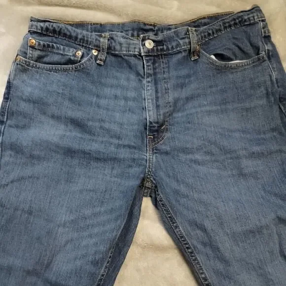 Levi 511 Mens Jeans Size 38 X 30 Blue Denim - Picture 10 of 10